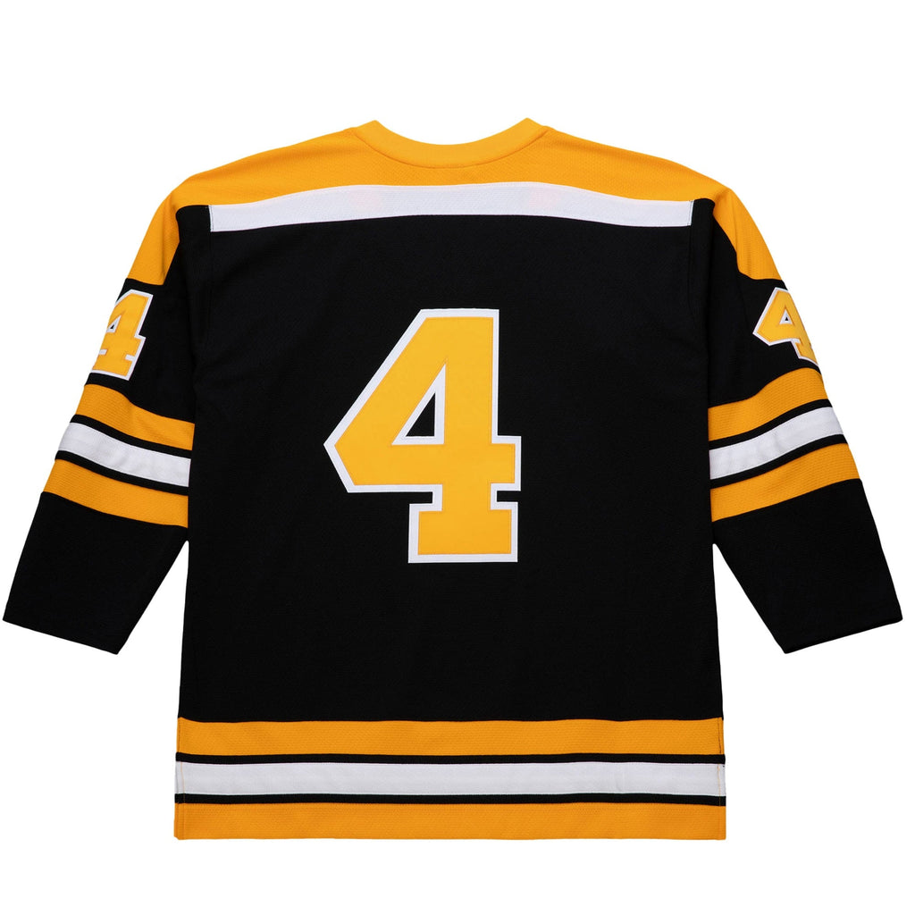 Boston Bruins Bobby Orr Black 1971-72 Power Play Jersey
