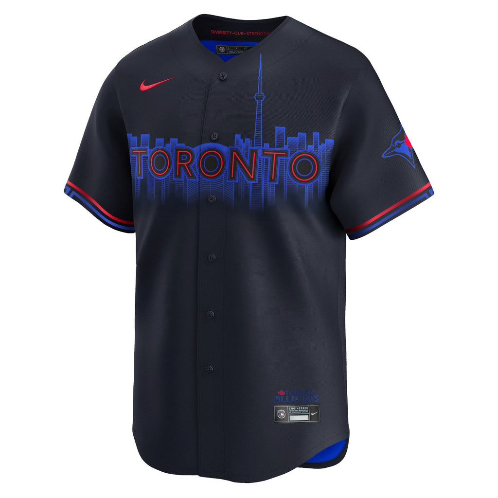 Toronto Blue Jays Navy 2024 City Connect Limited Baseball Jersey