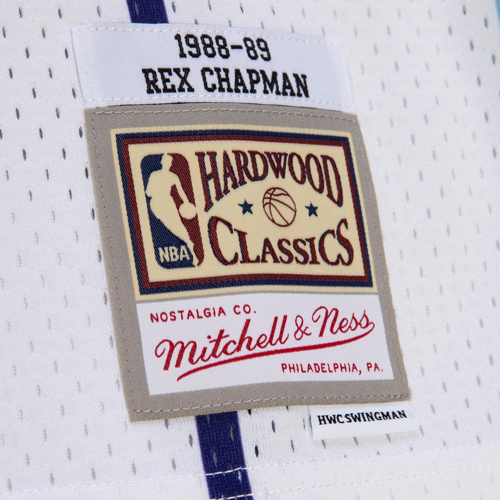 Charlotte Hornets Rex Chapman 1988 Jersey - White