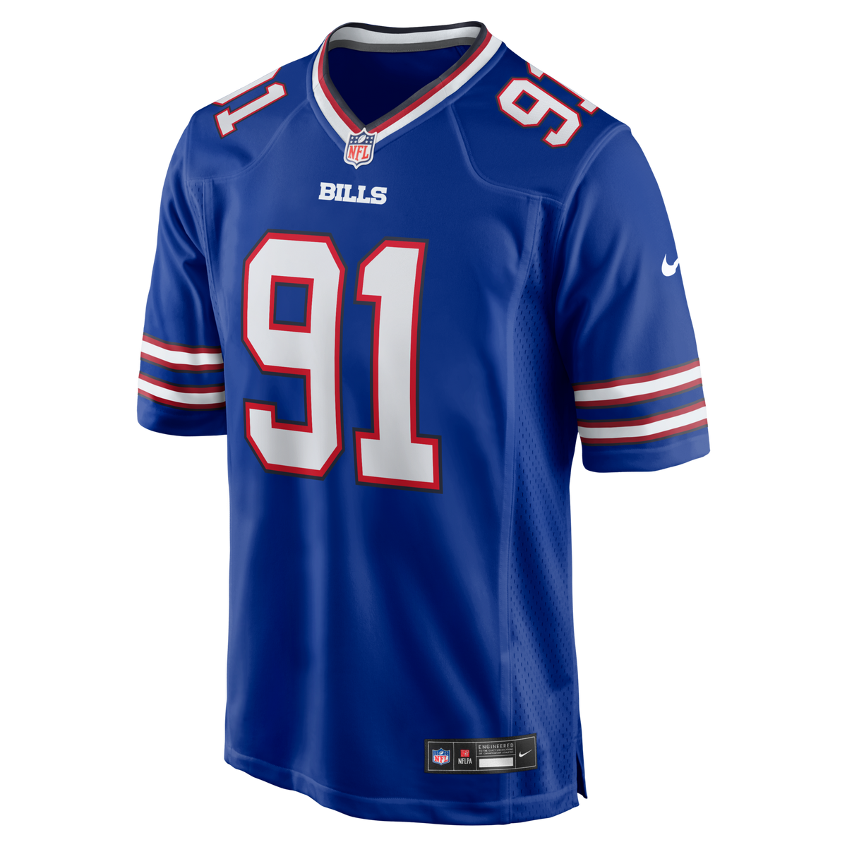 Buffalo Bills Ed Oliver Royal Team Game Player Football Jersey