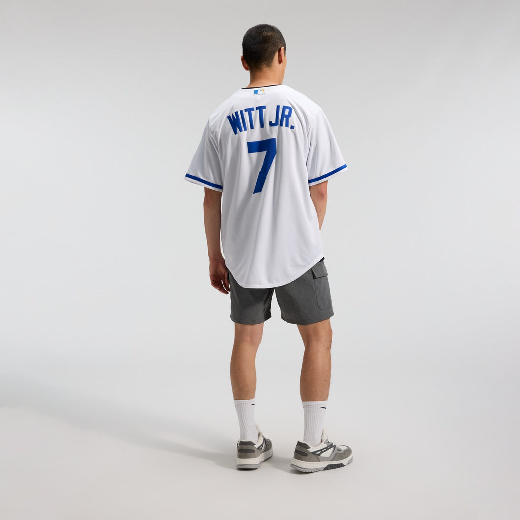 Kansas City Royals Bobby Witt Jr. White Home Replica Player Baseball Jersey