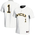 VCU Rams Lightweight Collegiate Softball Fashion Jersey - White