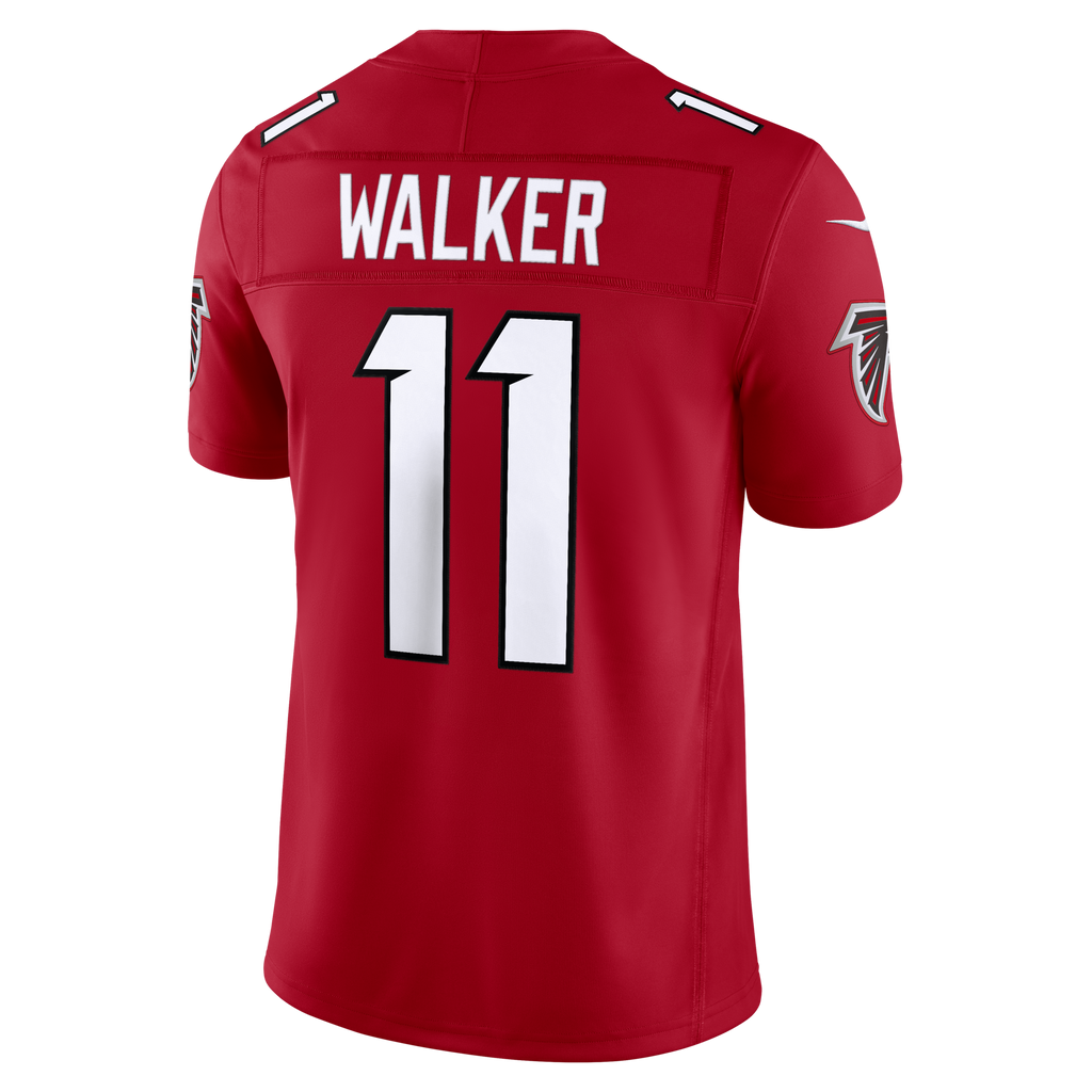 Atlanta Falcons Jalon Walker Red Team Vapor F.U.S.E. Stitched Limited Football Jersey