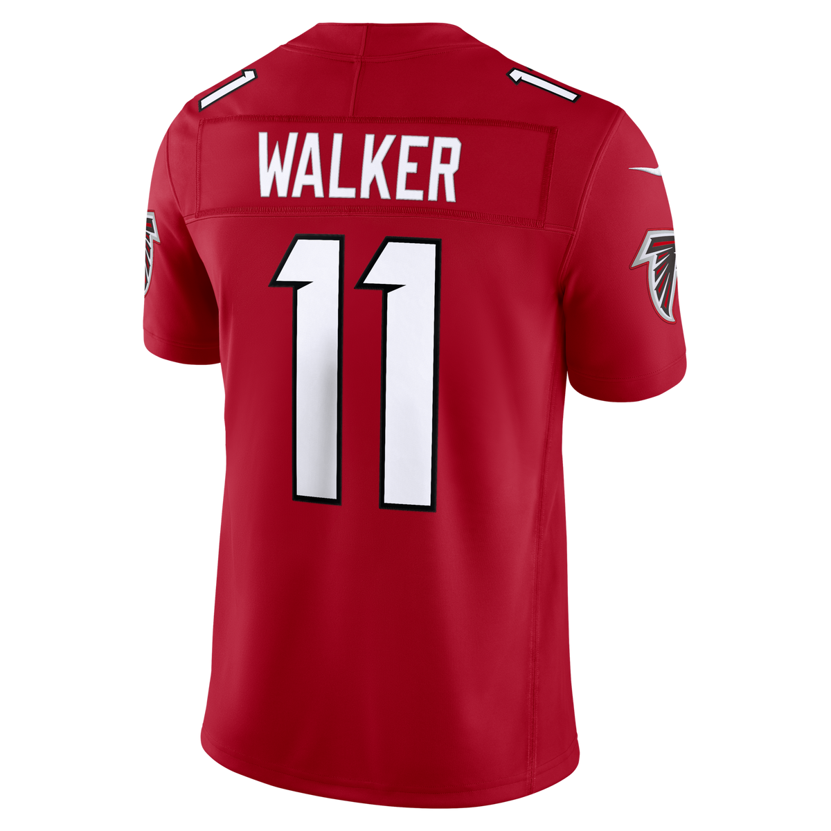 Atlanta Falcons Jalon Walker Red Team Vapor F.U.S.E. Stitched Limited Football Jersey