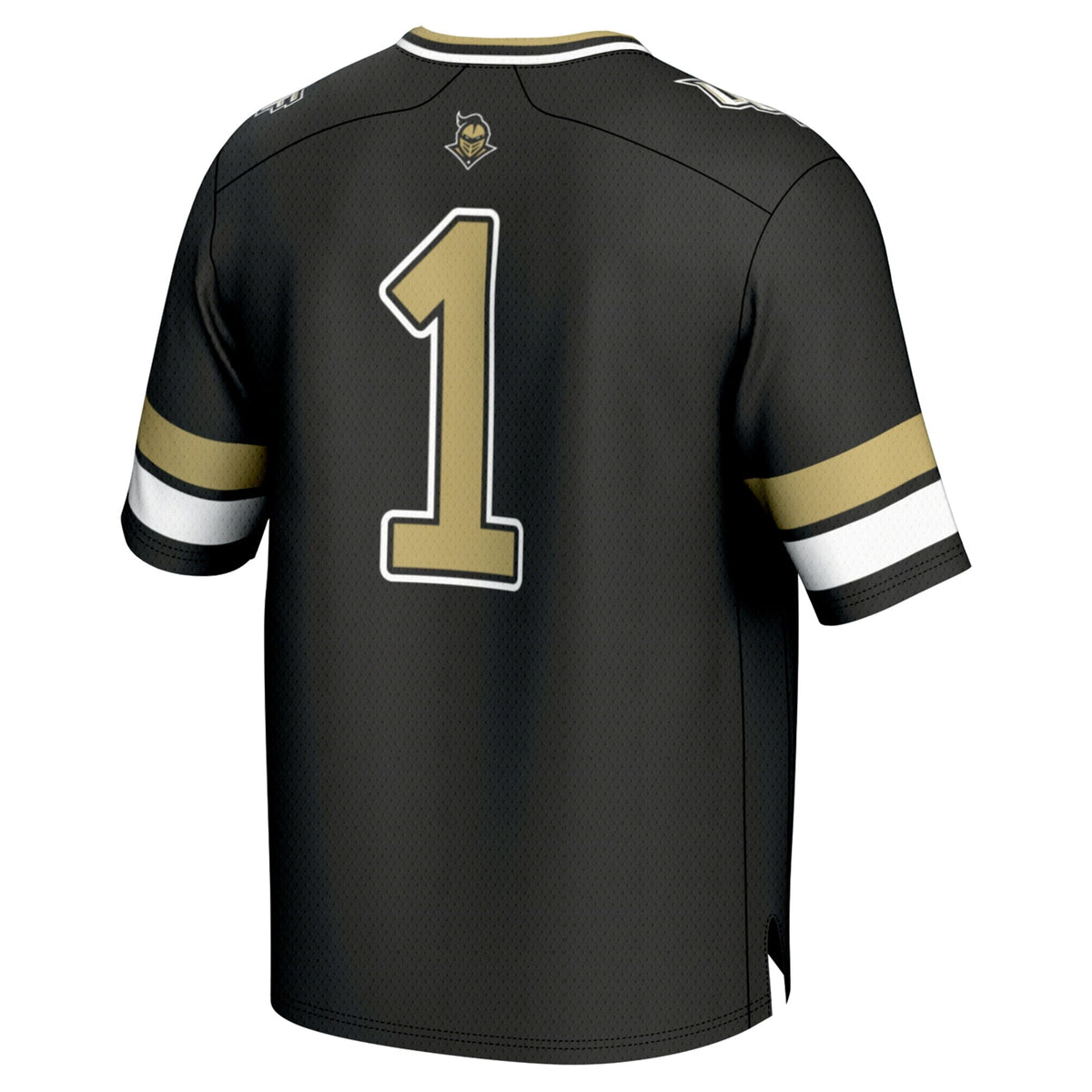 #1 UCF Knights Lightweight Collegiate Football Fashion Jersey - Black