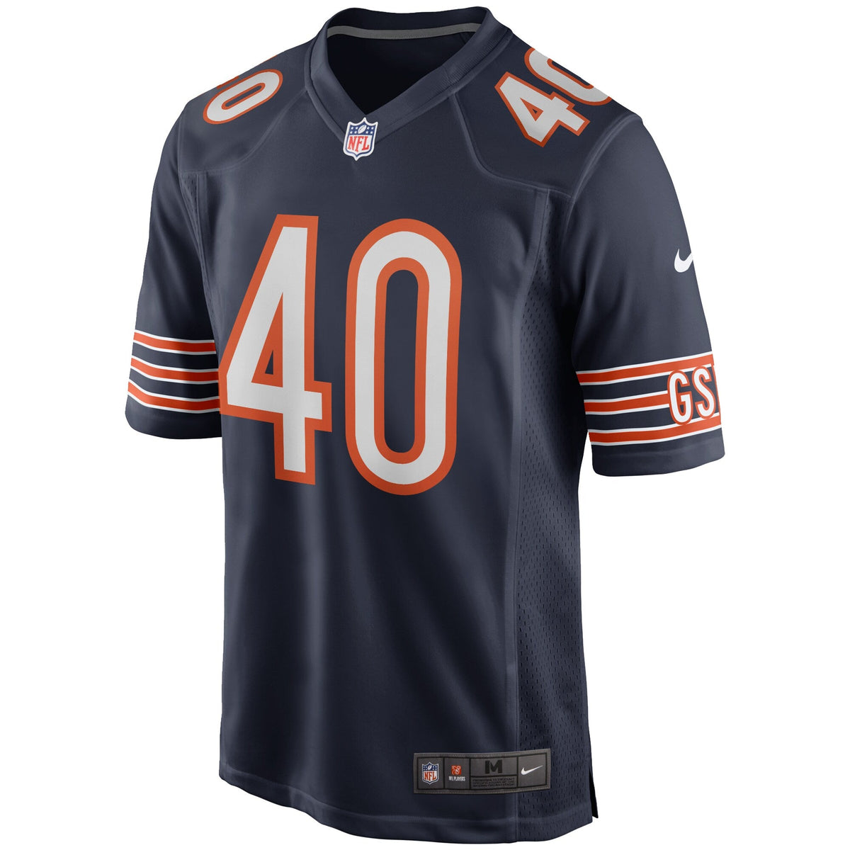 Chicago Bears Gale Sayers Navy Game Retired Player Football Jersey