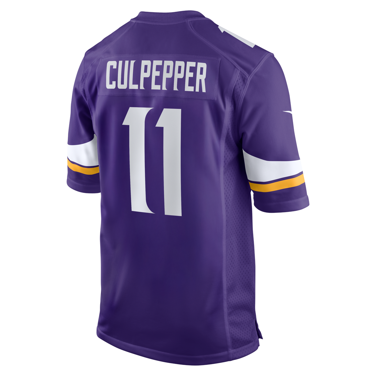 Minnesota Vikings Daunte Culpepper Purple Game Retired Player Football Jersey