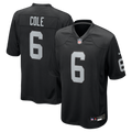 Las Vegas Raiders AJ Cole Black Game Football Jersey