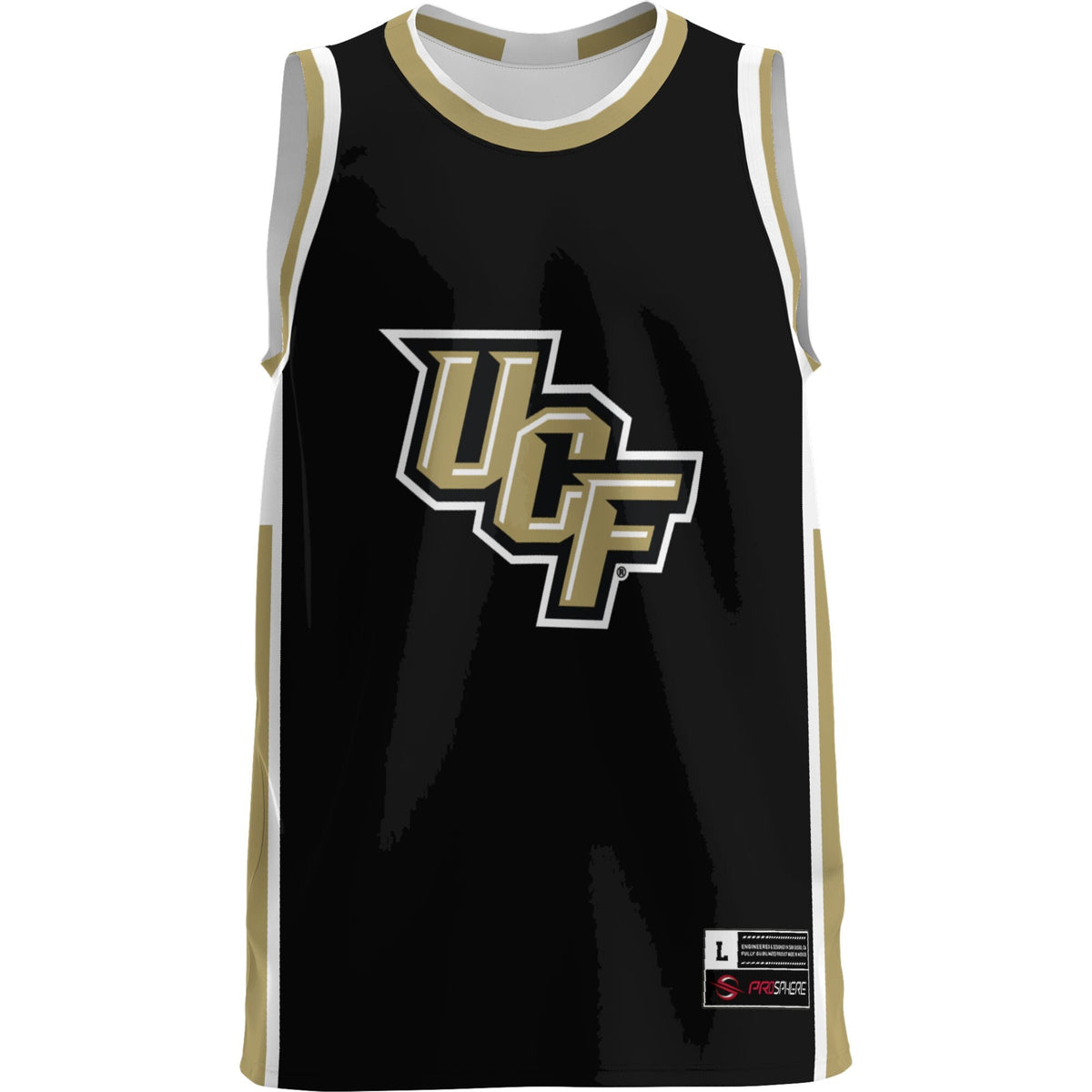 UCF Knights Lightweight Basketball Jersey - Gold