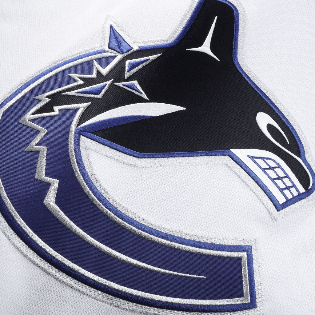 Vancouver Canucks White Away Pro Jersey