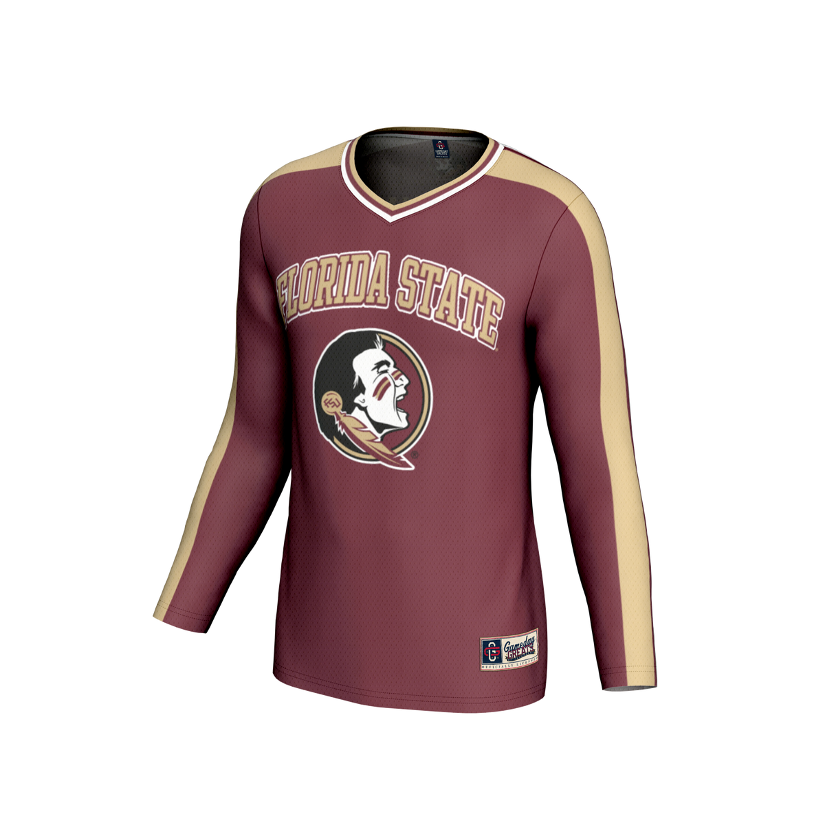 Florida State Seminoles NIL Pick-A-Player Lightweight Collegiate Volleyball Fashion Jersey - Garnet