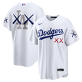 Los Angeles Dodgers x KAWS White Stadium Baseball Jersey