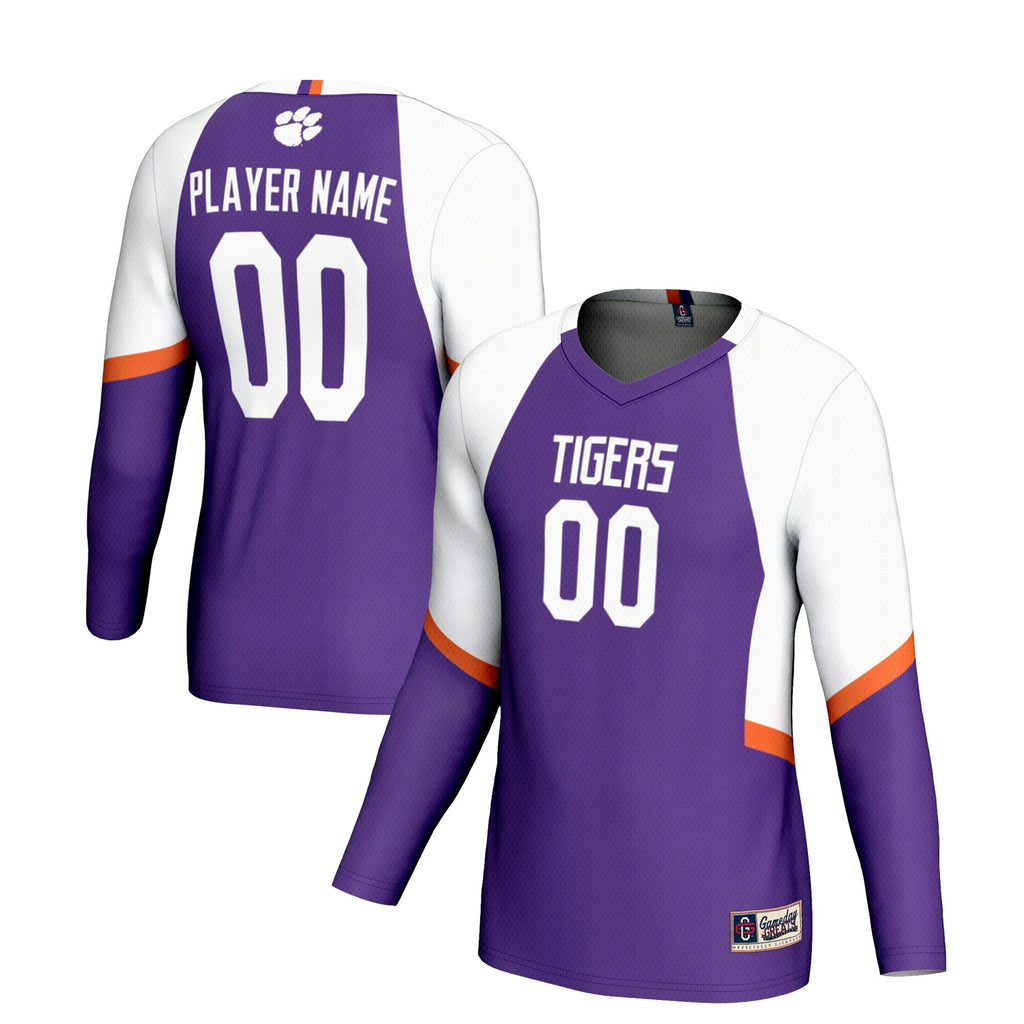 Clemson Tigers NIL Lightweight Volleyball Jersey - Purple