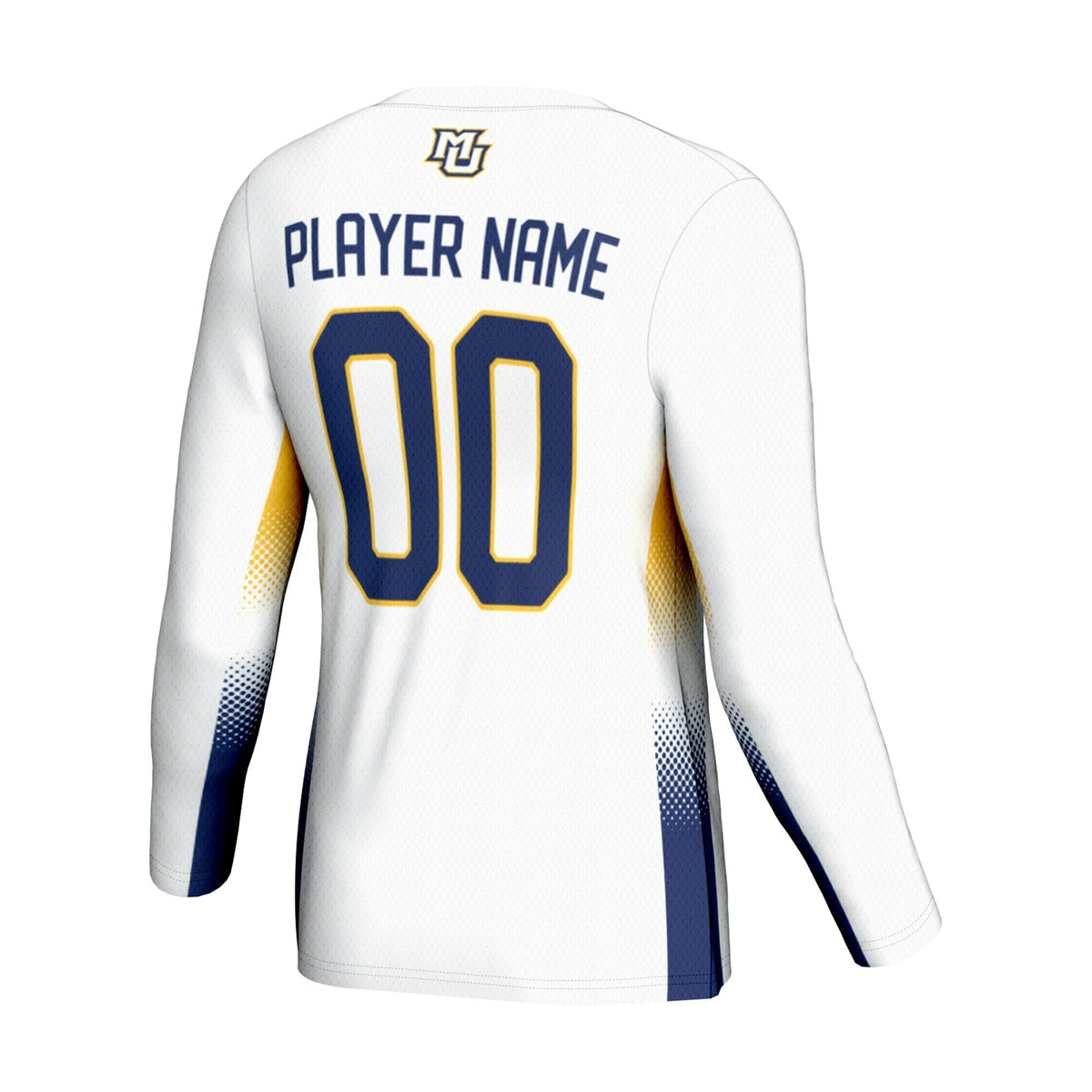 Marquette Golden Eagles NIL Lightweight Volleyball Jersey - White