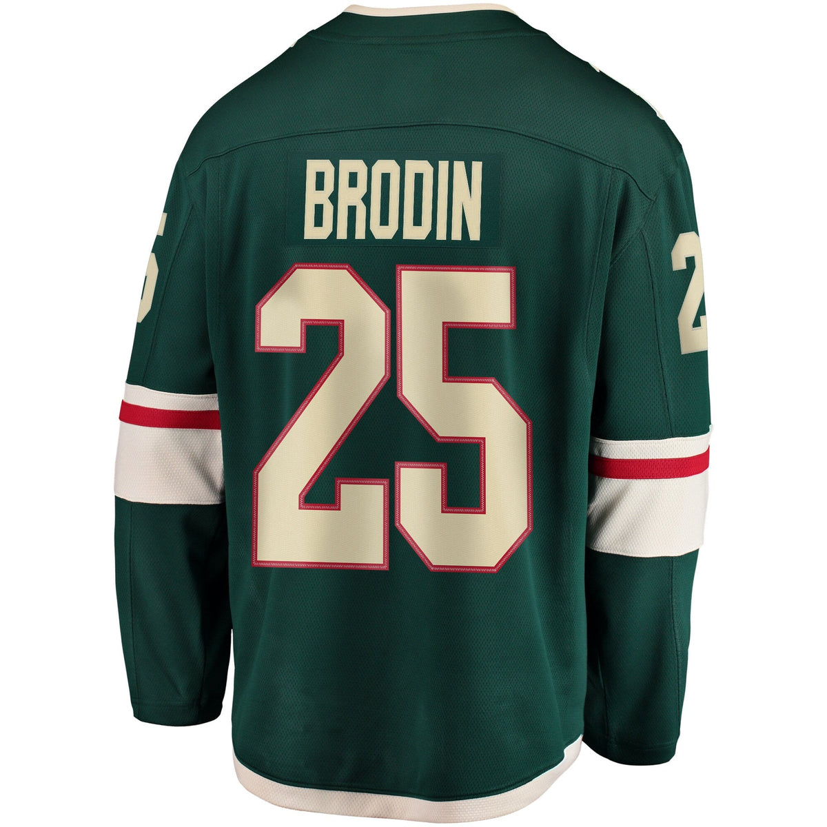 Minnesota Wild Jonas Brodin Green Breakaway Hockey Jersey