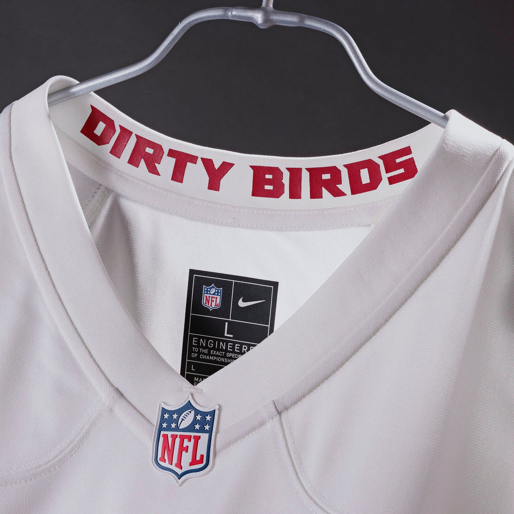 Atlanta Falcons White Custom Game Football Jersey