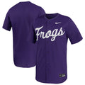 Purple TCU Horned Frogs Limited Baseball Jersey