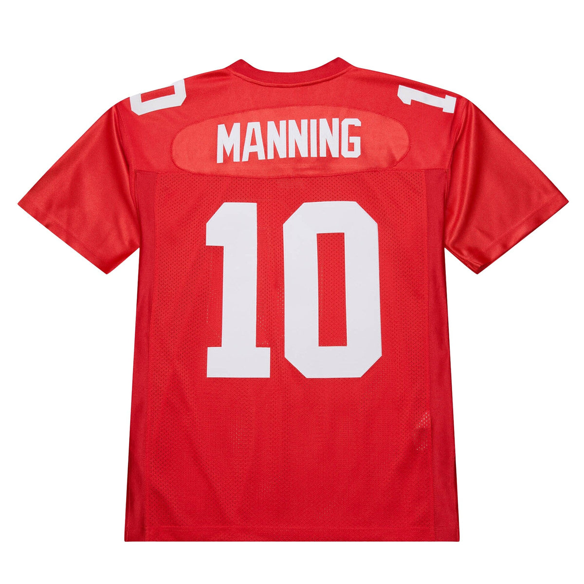 New York Giants 2004 Eli Manning Red Throwback Retired Player Football Jersey