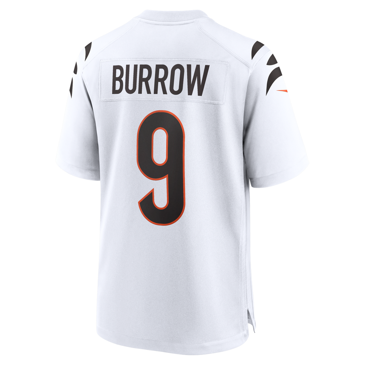 Cincinnati Bengals Joe Burrow White Game Football Jersey