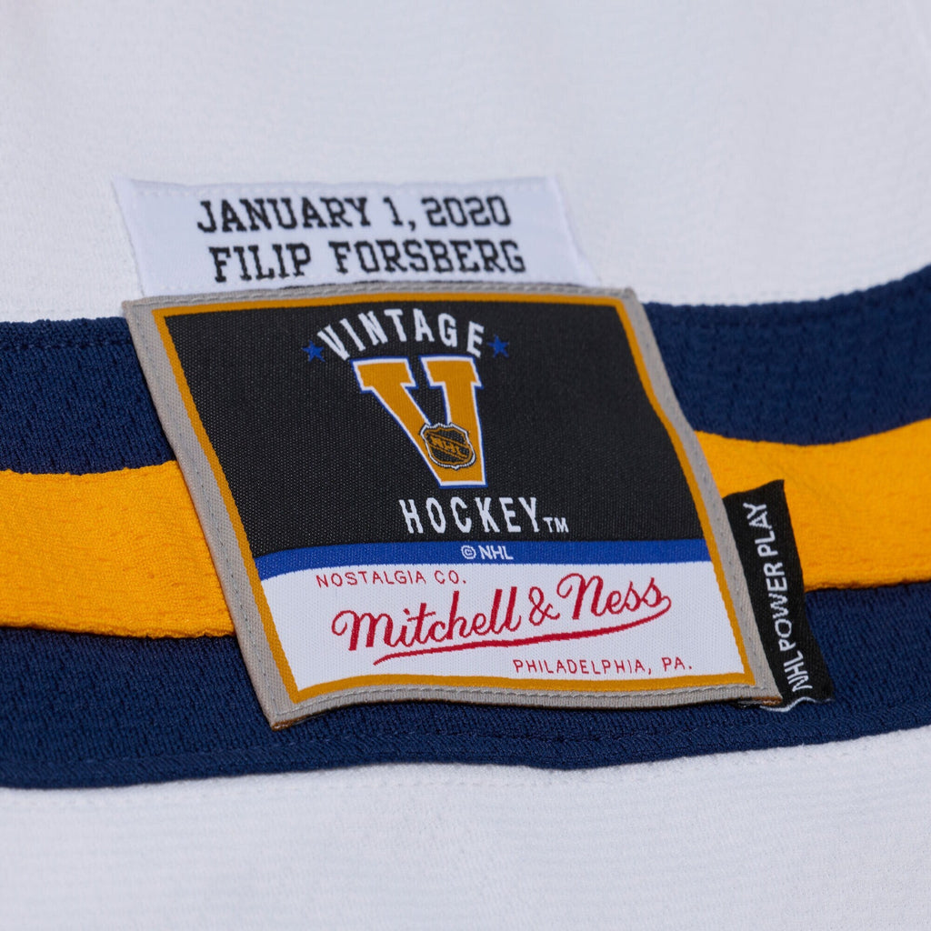 Nashville Predators Filip Forsberg White 2020 Power Play Jersey