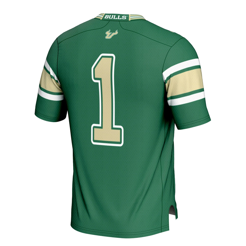 #1 Green South Florida Bulls Football Jersey