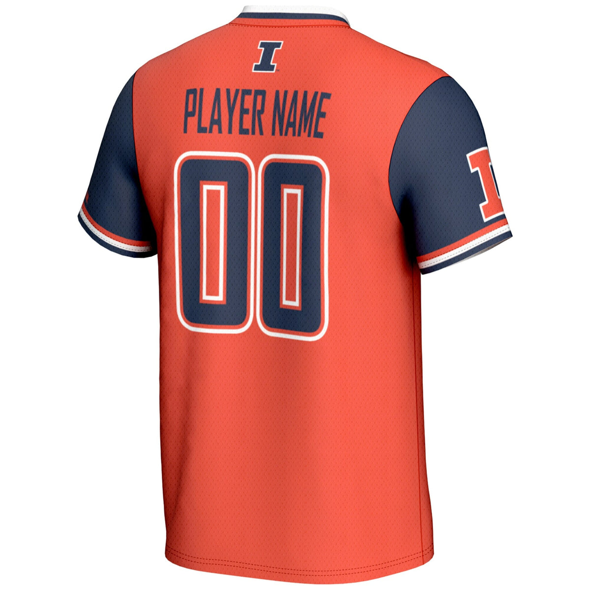 Illinois Fighting Illini NIL Pick-A-Player Lightweight Softball Jersey - Orange