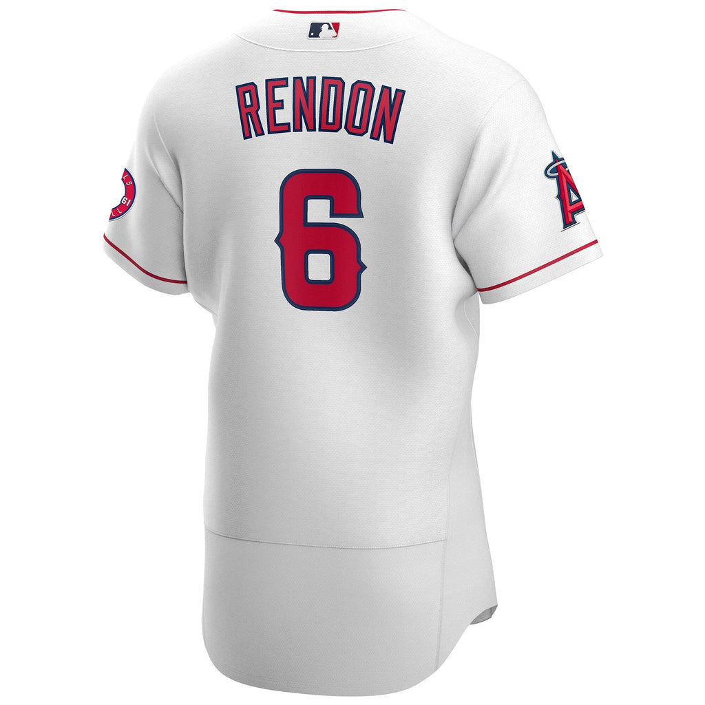 Los Angeles Angels Anthony Rendon White Player Baseball Jersey