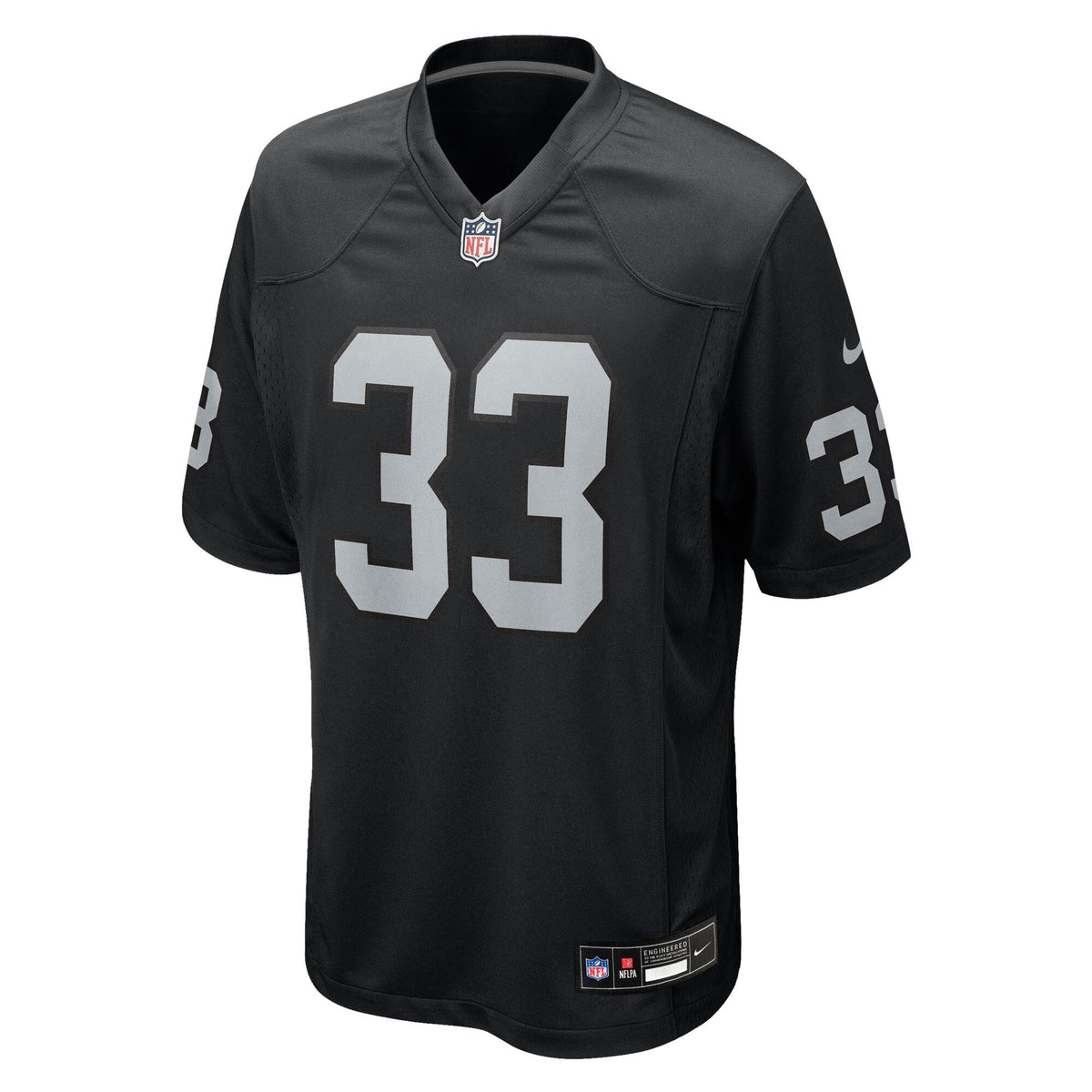 Las Vegas Raiders Jamal Adams Black Team Game Football Jersey