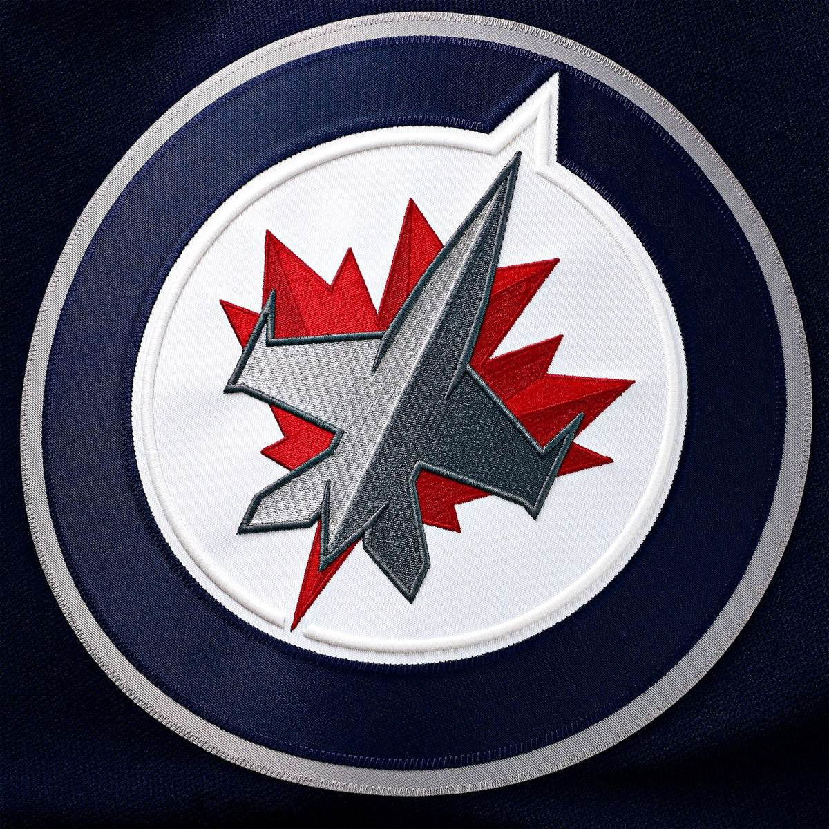 Winnipeg Jets Connor Hellebuyck Navy Home Premium Jersey
