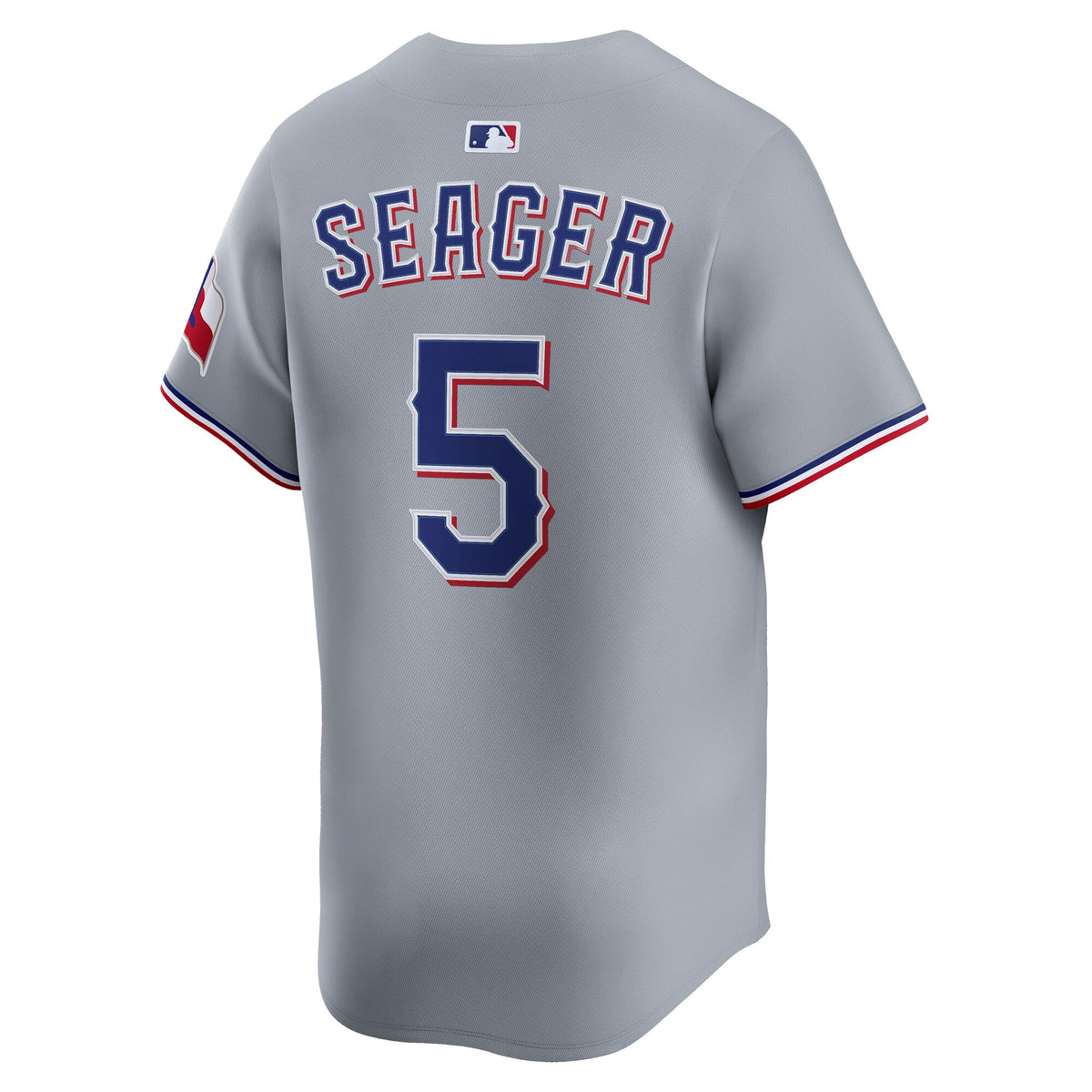 Texas Rangers Corey Seager Gray Road Limited Baseball Jersey
