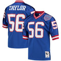 New York Giants 1990 Lawrence Taylor Royal Throwback Retired Player Football Jersey