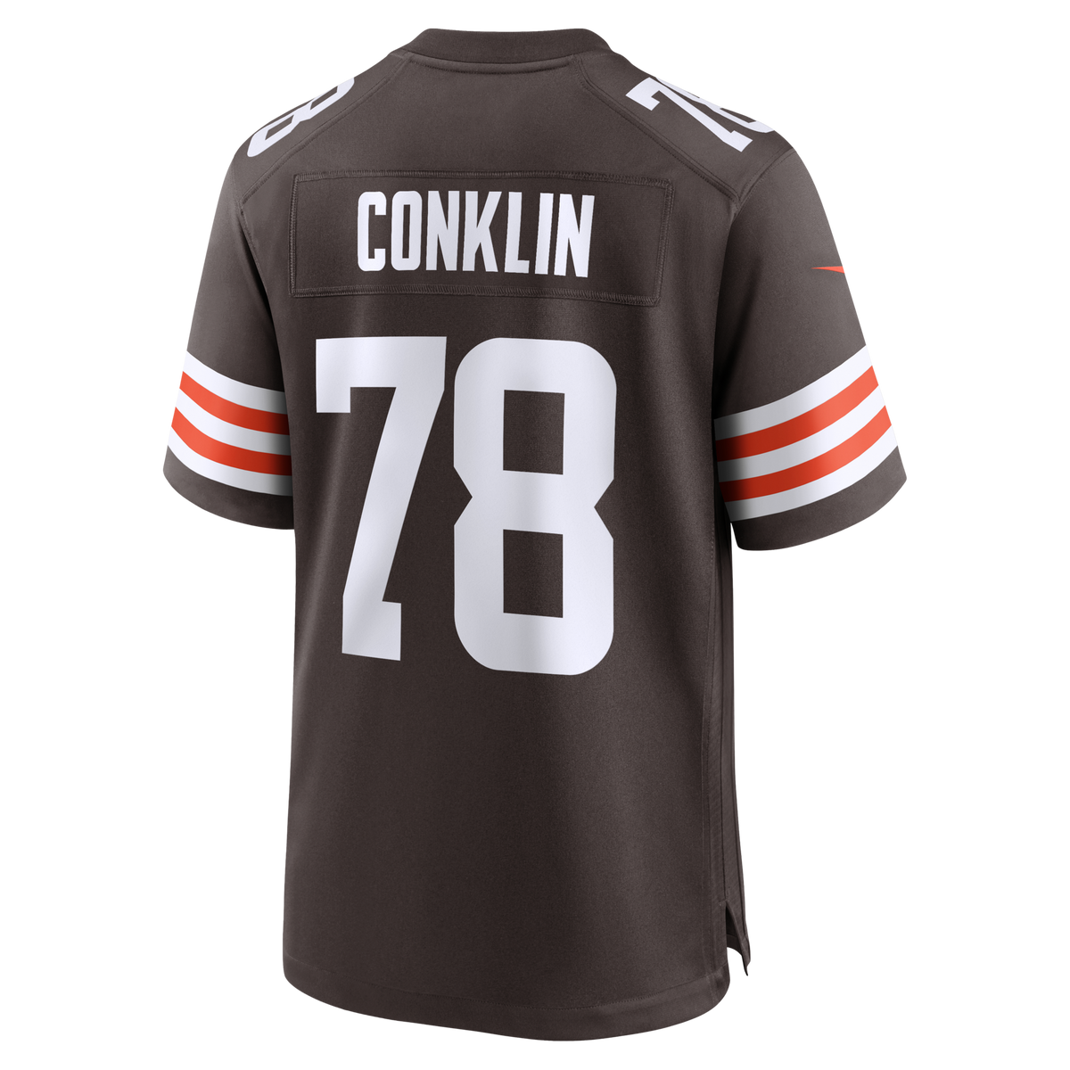 Cleveland Browns Jack Conklin Brown Game Player Football Jersey