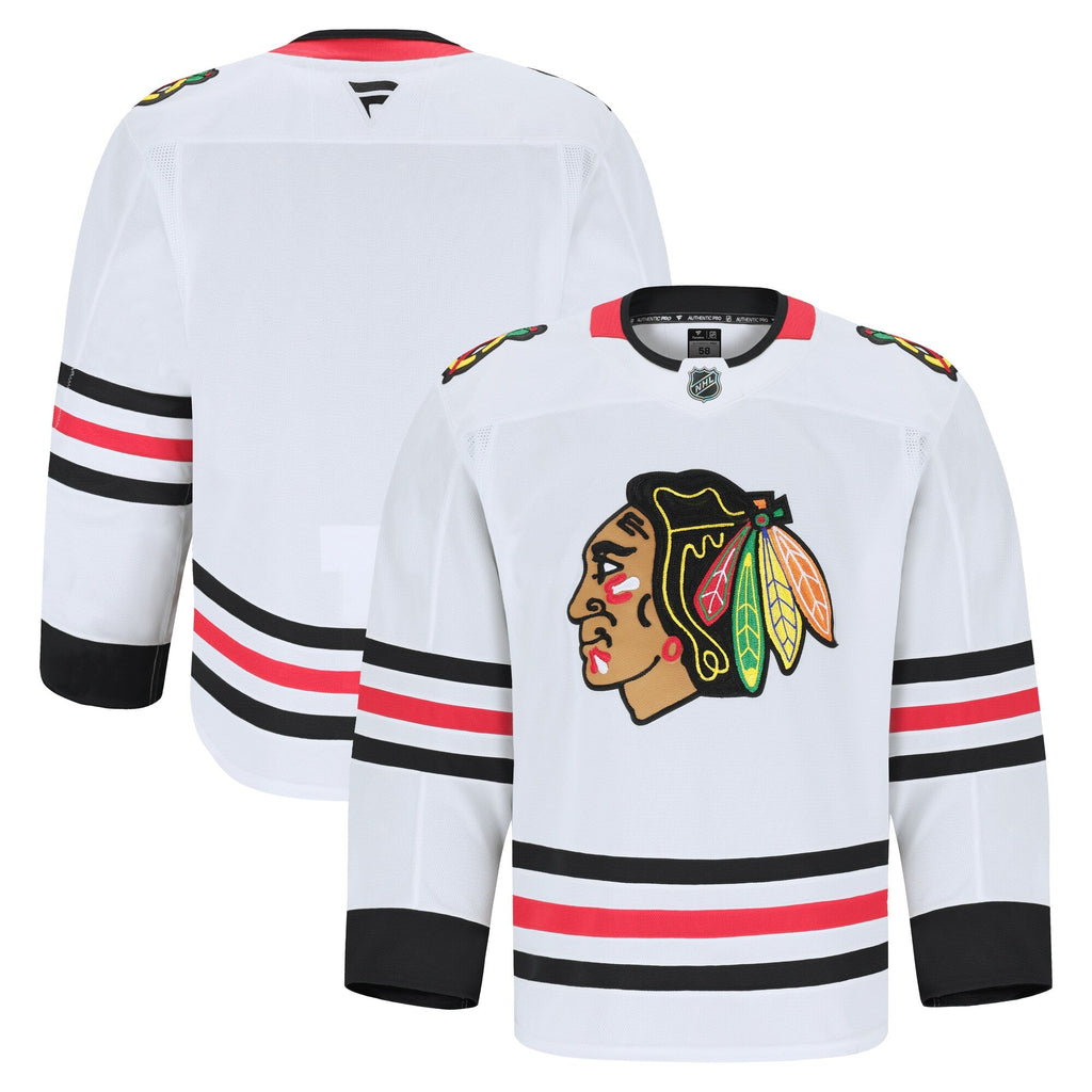 Chicago Blackhawks White Away Pro Jersey