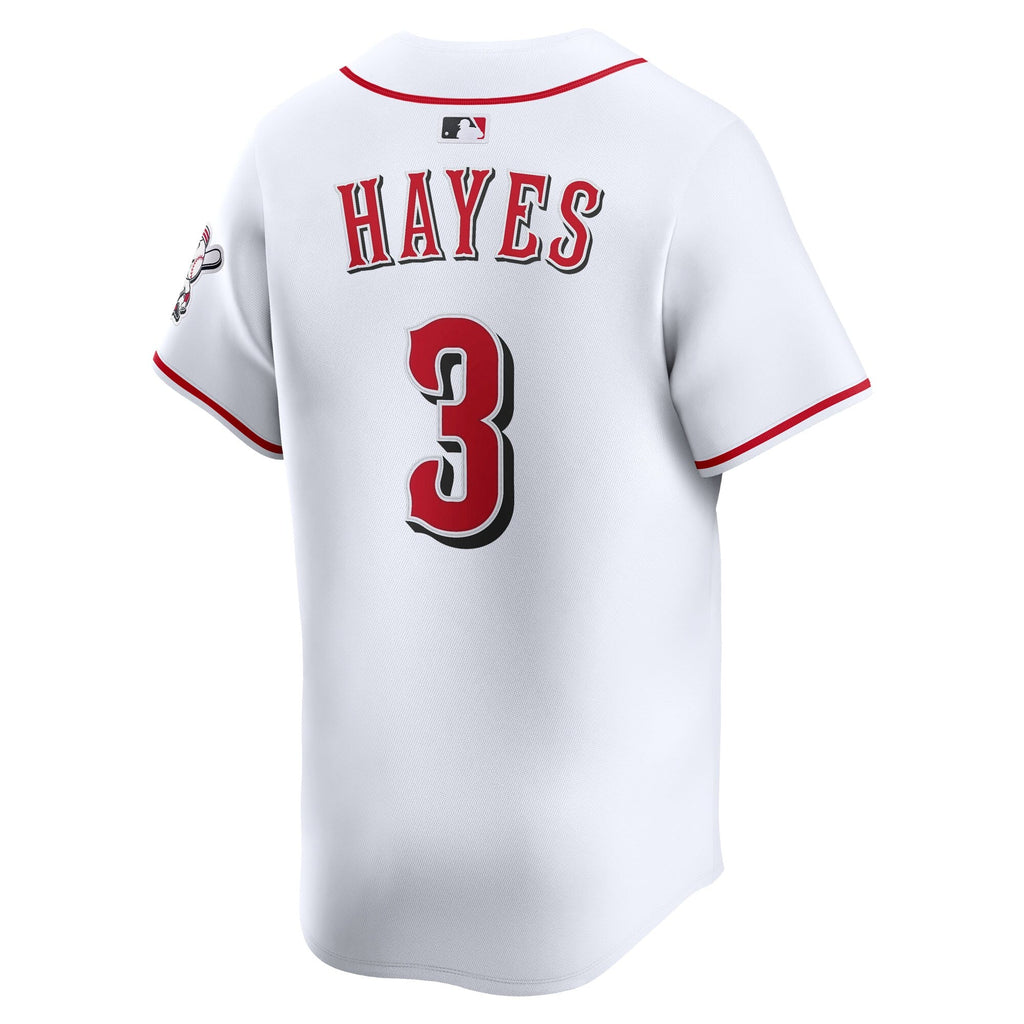 Cincinnati Reds Ke'Bryan Hayes White Home Limited Player Baseball Jersey