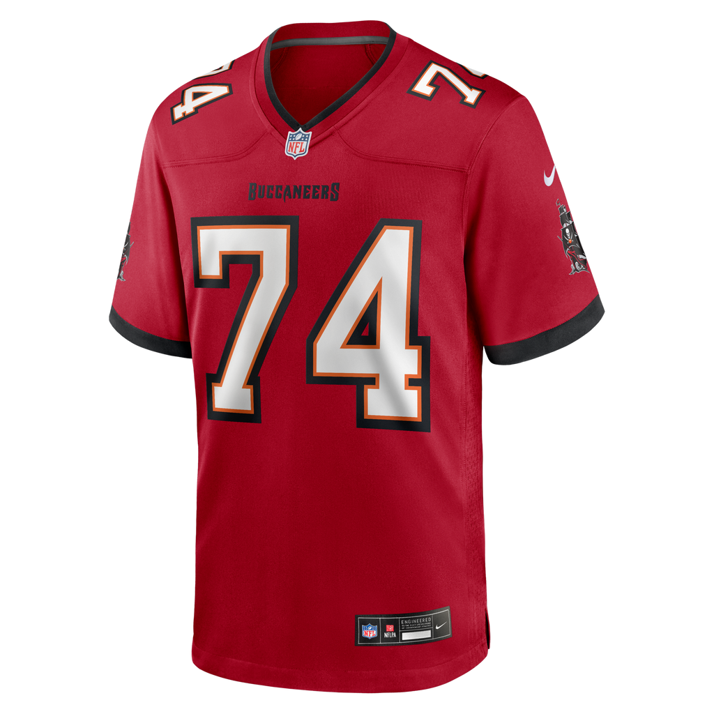 Tampa Bay Buccaneers Marshall Foerner Red Team Game Football Jersey