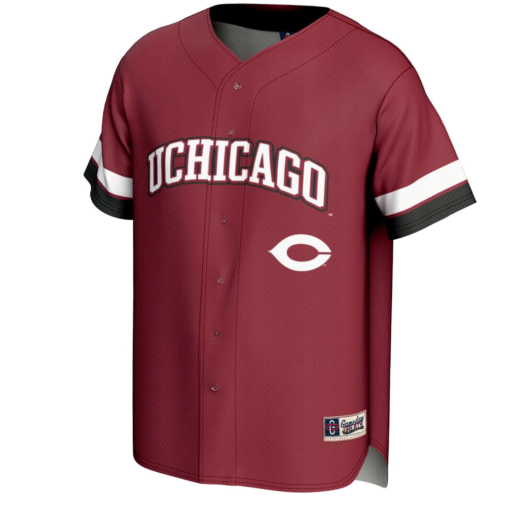 UChicago Maroons Spirit Baseball Jersey - Maroon