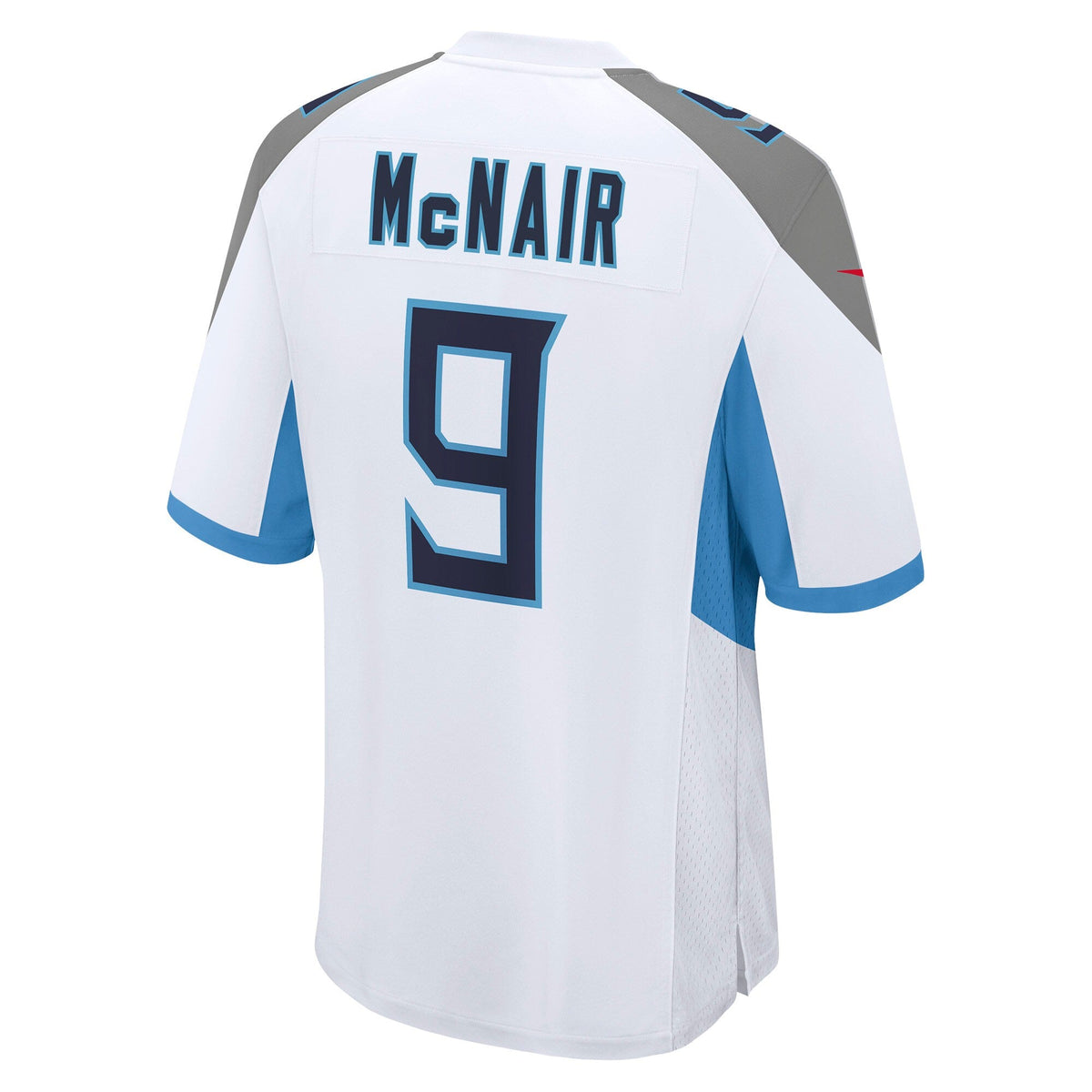 Tennessee Titans Steve McNair White Retired Player Game Football Jersey
