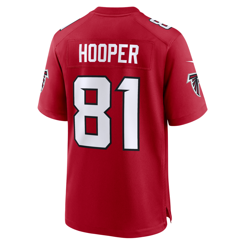 Atlanta Falcons Austin Hooper Red Team Game Football Jersey