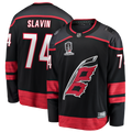 Carolina Hurricanes Jaccob Slavin Black 2026 Stanley Cup Champions Home Breakaway Hockey Jersey