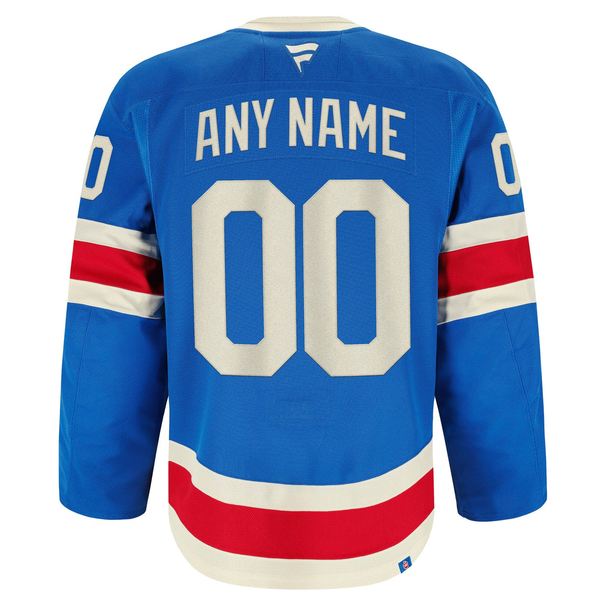 New York Rangers Blue Centennial Pro Custom Jersey