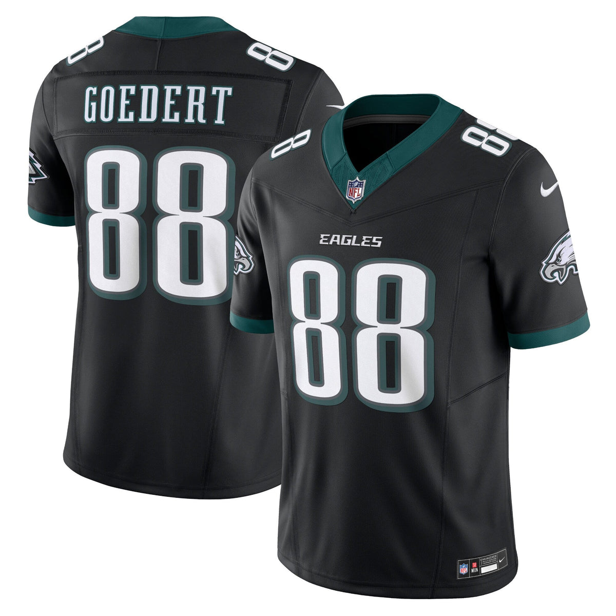 Philadelphia Eagles Dallas Goedert Black Alternate Vapor F.U.S.E. Limited Football Jersey