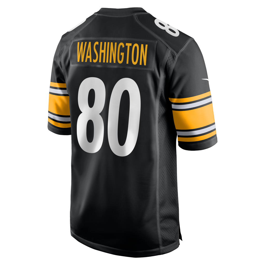 Pittsburgh Steelers Darnell Washington Black Game Football Jersey