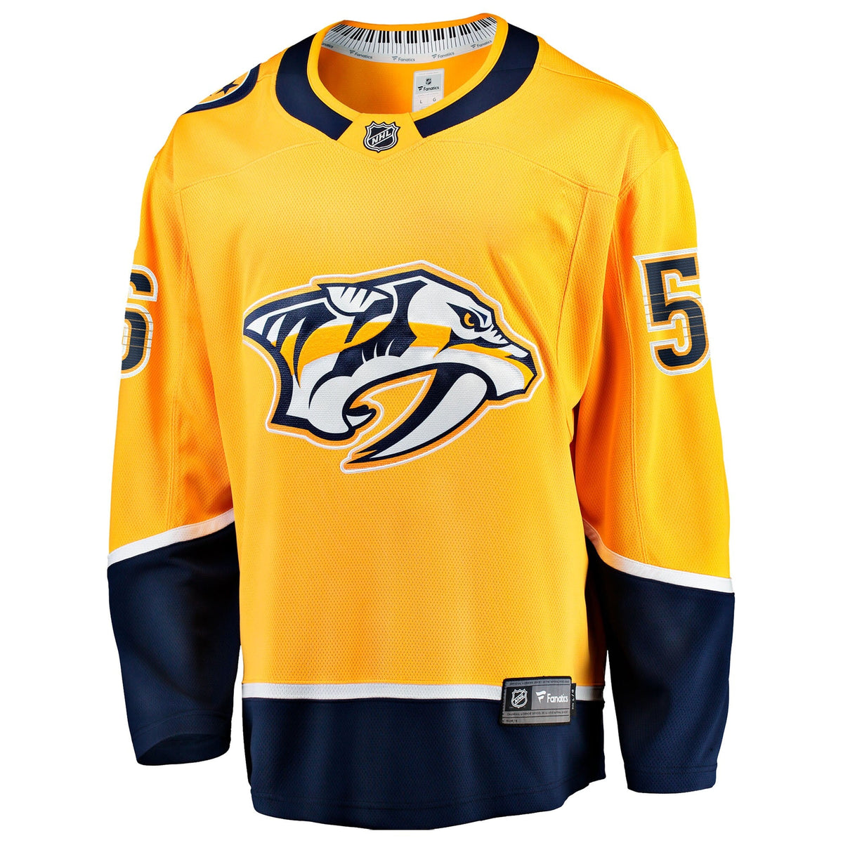 Nashville Predators Erik Haula Gold Home Breakaway Hockey Jersey