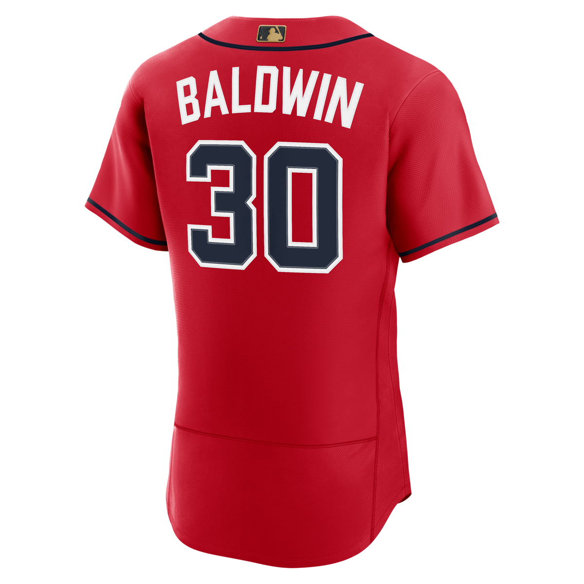 Atlanta Braves Drake Baldwin Red MLB Awards Baseball Jersey