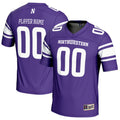Northwestern Wildcats NIL Pick-A-Player Football Jersey - Purple