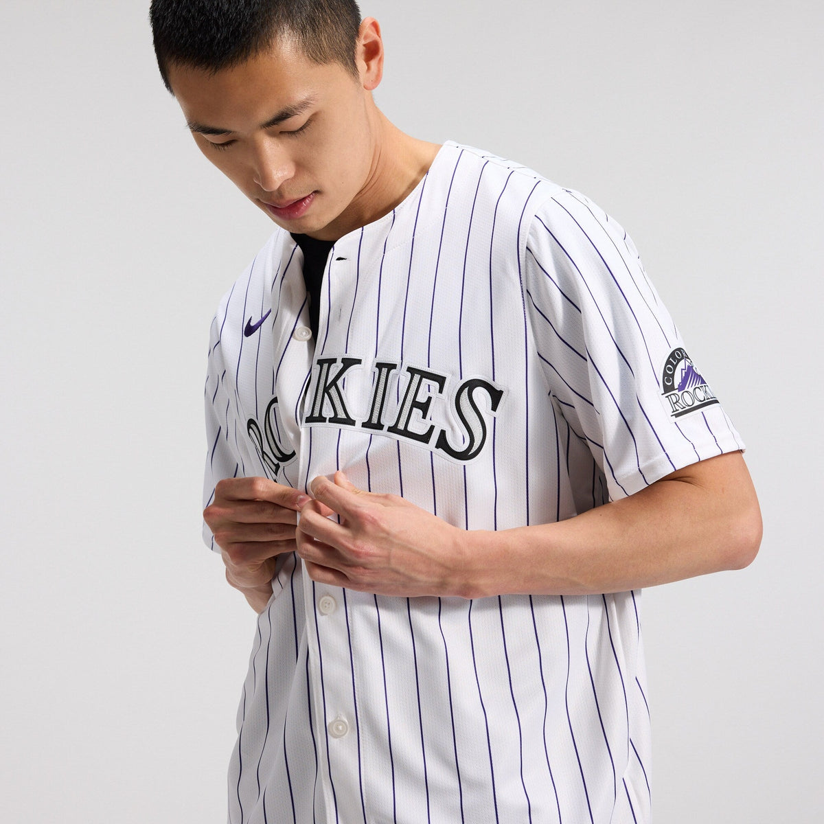 Colorado Rockies White Home Limited Baseball Jersey