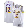 Los Angeles Lakers Association Edition Swingman Jersey - White - Jake LaRavia