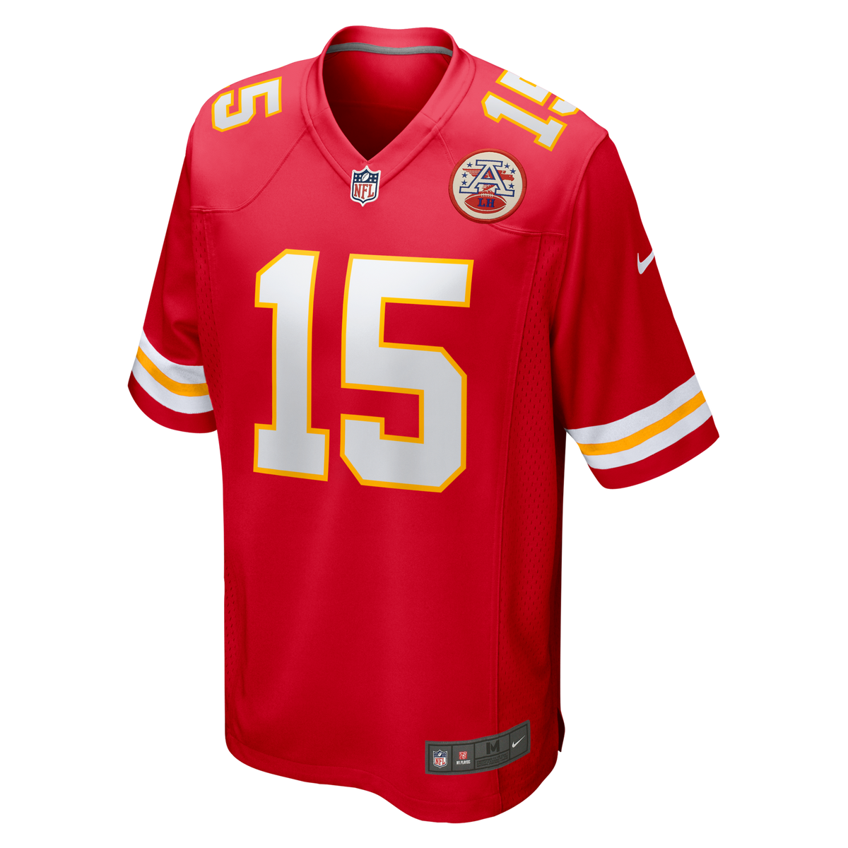 Kansas City Chiefs Patrick Mahomes Red Game Football Jersey