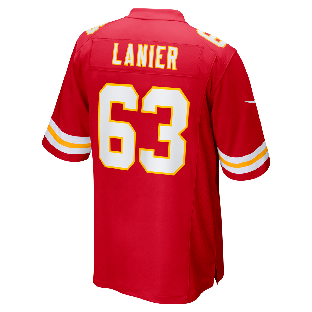 Kansas City Chiefs Willie Lanier Red Retired Player Football Jersey