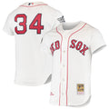 Boston Red Sox David Ortiz White 2004 Cooperstown Collection Home Baseball Jersey